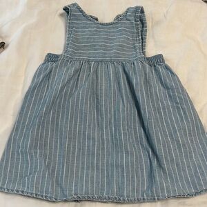 EUC ZARA chambray dress 2-3 years